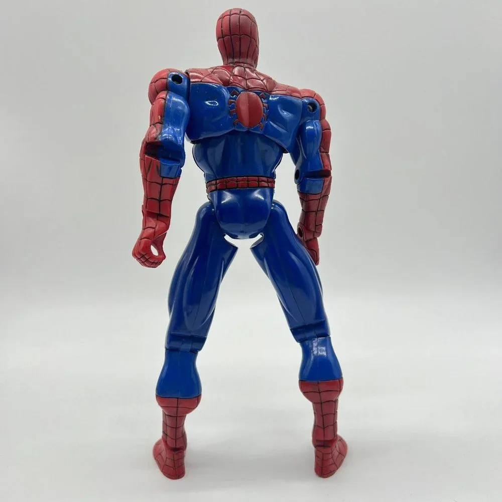 Marvel Spiderman Jointed Posable Spiderman 2000 ENT‎ Inc. 10” Action Figure Toy
